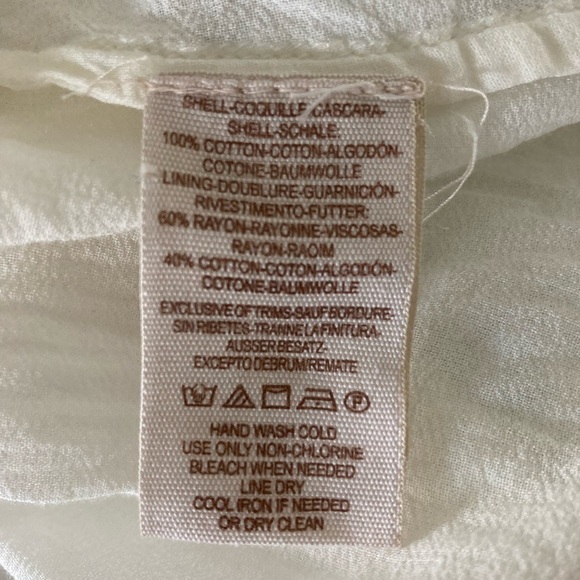 Free People Boho Blouse Olive Rose Size Small - Picture 7 of 10